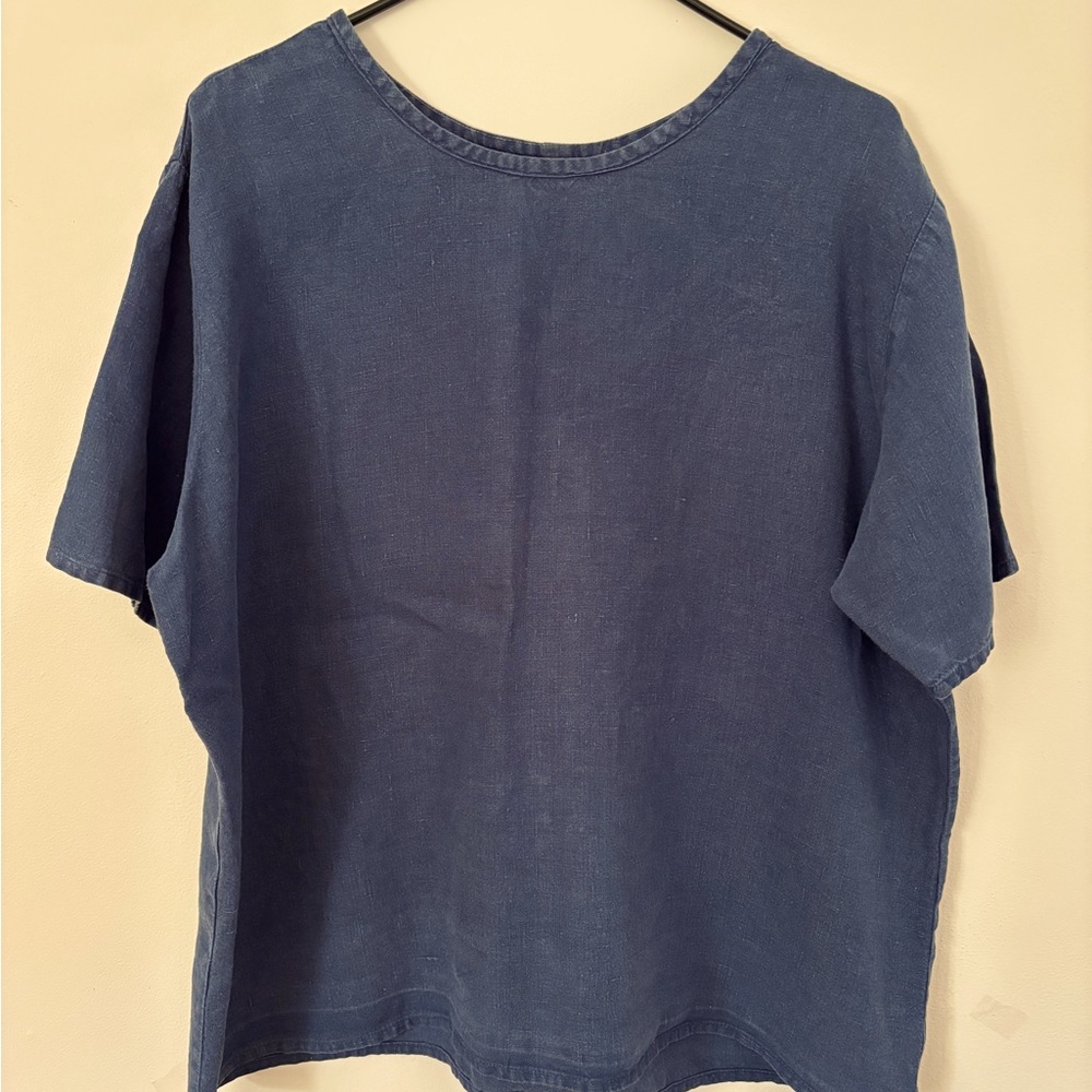 Flax linen blouse